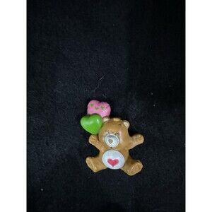 Vintage 1983 Care Bear Tender Heart W/ Balloons  2” Mini Figure, Plastic